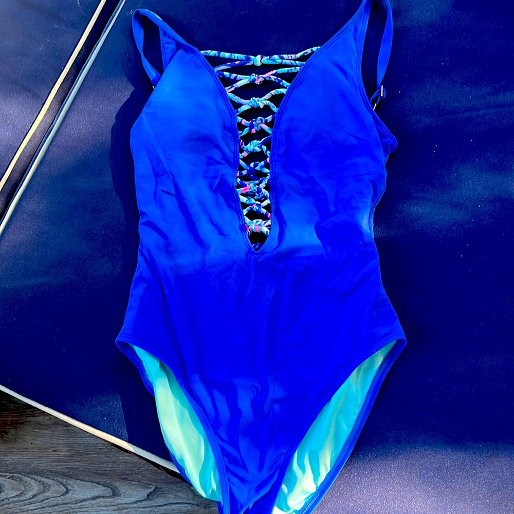 Lilly Pulitzer Jaspen One-Piece Swimsuit.
